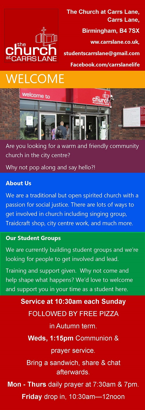 student flyer details