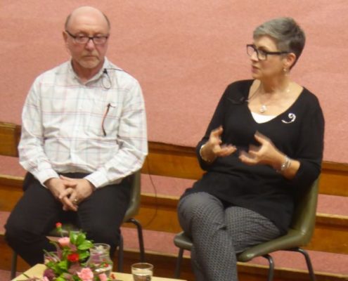 Rev Gretta Vosper and Scott Kearns, speakers for the 2016 Carrs Lane Lectures in Radical Christian Faith
