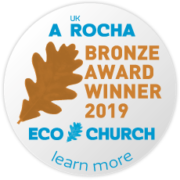 Eco Church Bronze Award 2019 gained by The Church at Carrs Lane